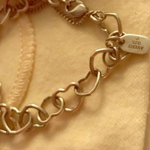 James Avery Connected Hearts Charm Bracelet